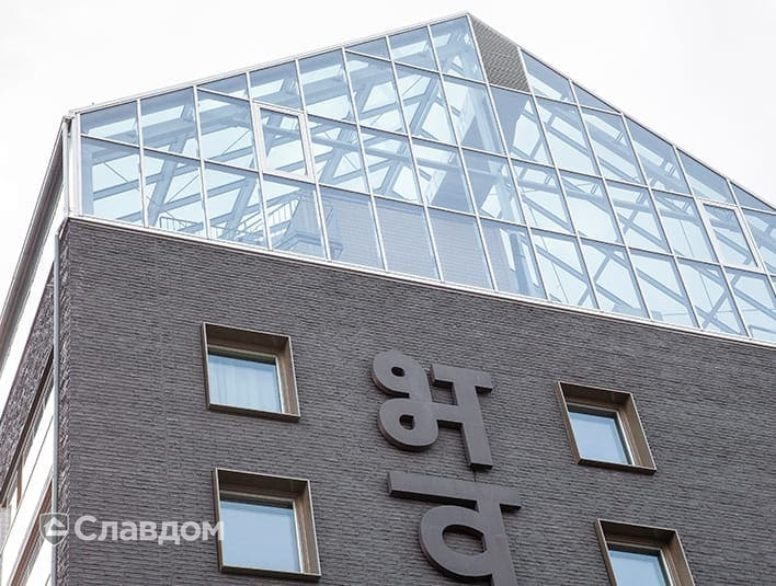 Здание кампуса в г. Стокгольм с использованием кирпича Randers Tegl RT548 Unika