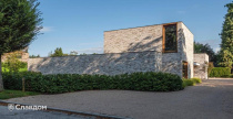 Вилла архитектора в Бельгии с облицовкой кирпичом ENGELS Camarque Carrara