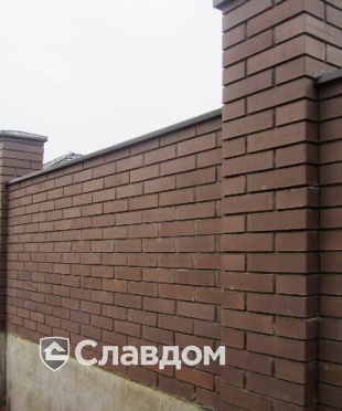 Частный коттедж, облицованный клинкерным кирпичом ЛСР Венеция