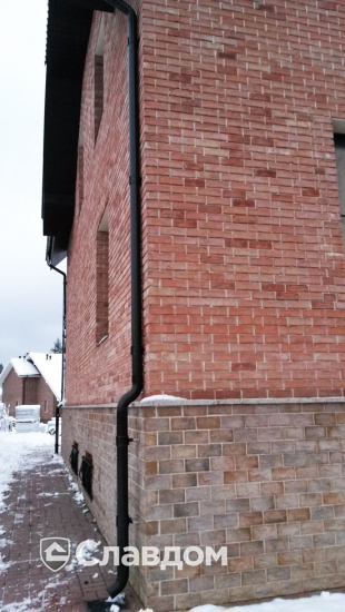 Частный коттедж из облицовочного кирпича Terca Kersebloesem