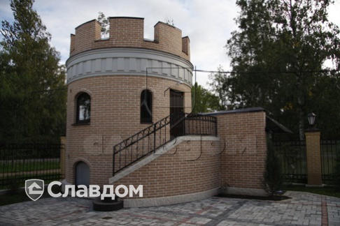 Частный жилой дом с облицовкой Terca Tunturi риф