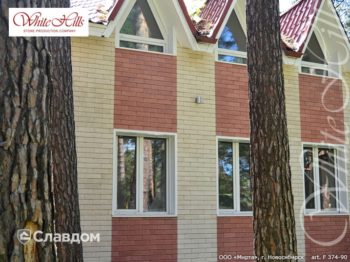 Таунхаус с применением НФС Ronson и фасадного изделия Норвич Брик F374-90