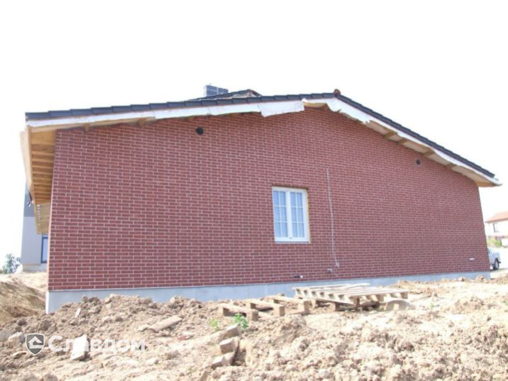 Частный дом с облицовкой кирпичом Terca Nordic Klinker Line Stockholm