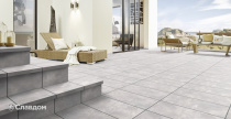 Частный дом с клинкерной напольной плиткой Selected 980 grau 30x60