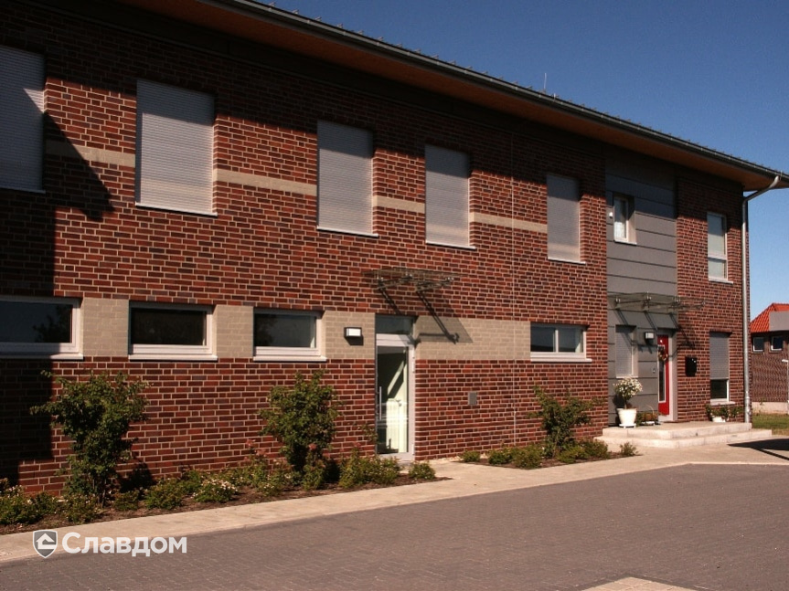 Таунхаус с облицовкой кирпичом Terca BK1