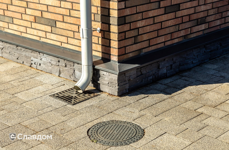 Частный дом с облицовкой кирпичом ModFormat Халден