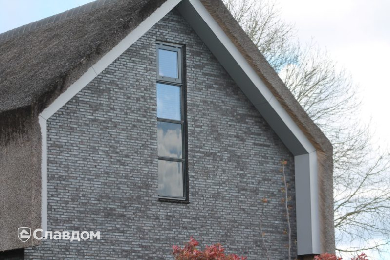 Частный дом с облицовкой кирпичом Terca Ebonywood