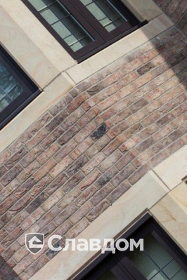 Частный дом в Манчестере с облицовкой кирпичом Terca Kempley Antique