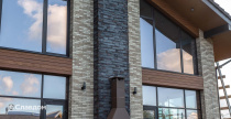 Частный дом с облицовкой кирпичом ModFormat Киркинес