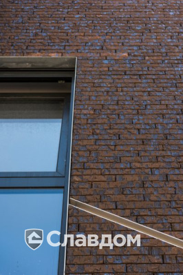 Жилой дом в Виллебруке с облицовкой кирпичом Terca Marono Bruin Extra E1