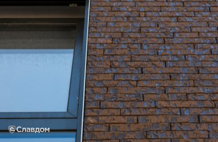 Жилой дом в Виллебруке с облицовкой кирпичом Terca Marono Bruin Extra E1