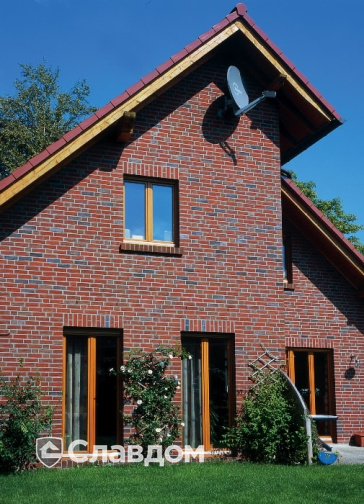 Частный дом с облицовкой кирпичом Terca B6
