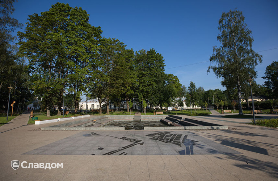 Благоустройство сквера «Юность» в Гатчина