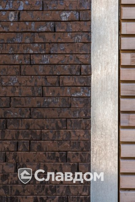 Жилой дом в Виллебруке с облицовкой кирпичом Terca Marono Bruin Extra E1