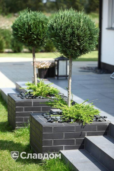 Частный дом с облицовкой кирпичом Terca Futura Matrix