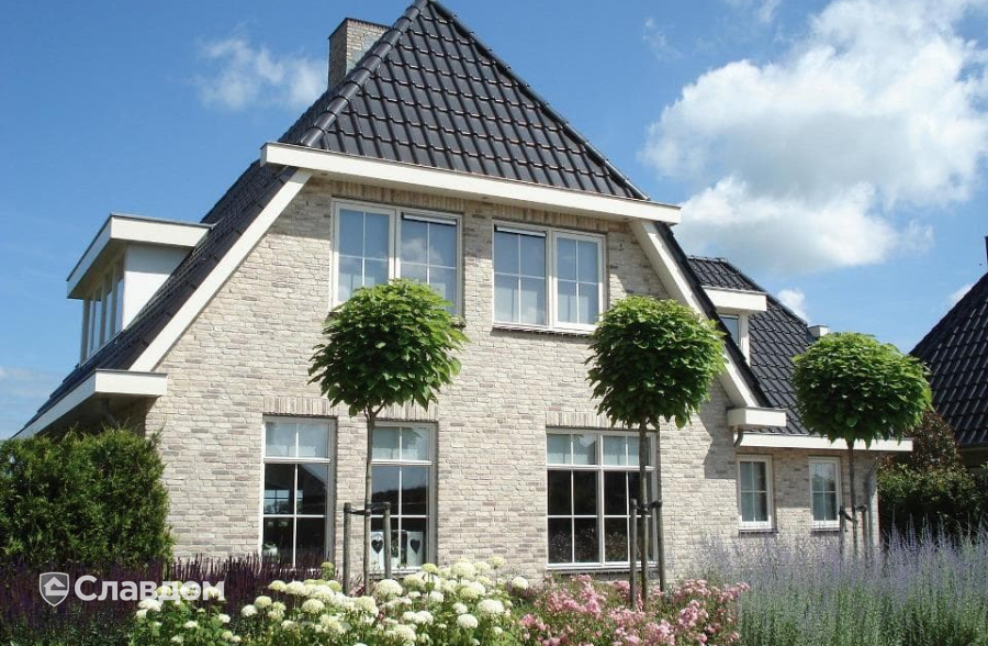 Частный дом с облицовкой кирпичом Terca Oud Torhout