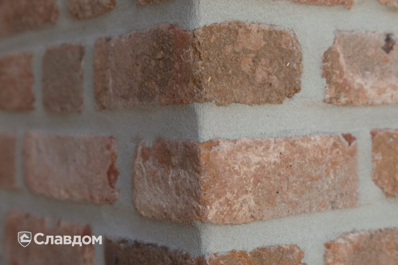 Частный дом в Антверпене с облицовкой кирпичом Terca Belle Epoque de Liege