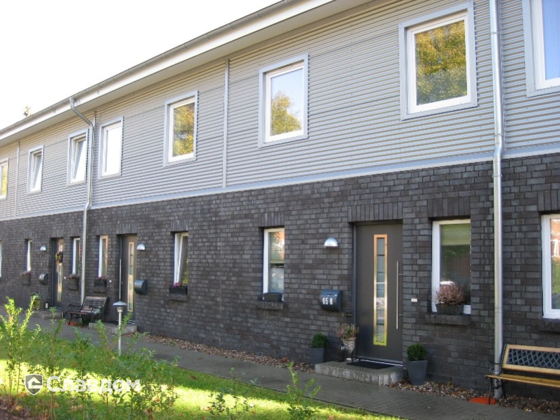 Таунхаус с облицовкой кирпичом Terca Frankfurt