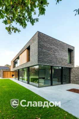 Частный дом во Фландрии с облицовкой кирпичом Terca Metropolis Colonia