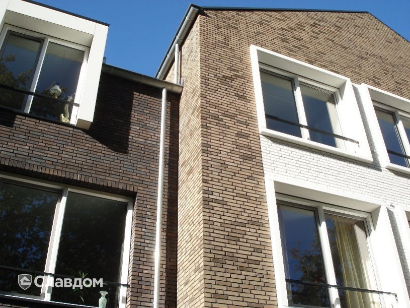 Жилой комплекс с облицовкой кирпичом Terca Hoornbloem