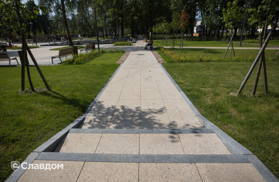 Благоустройство сквера «Юность» в Гатчина
