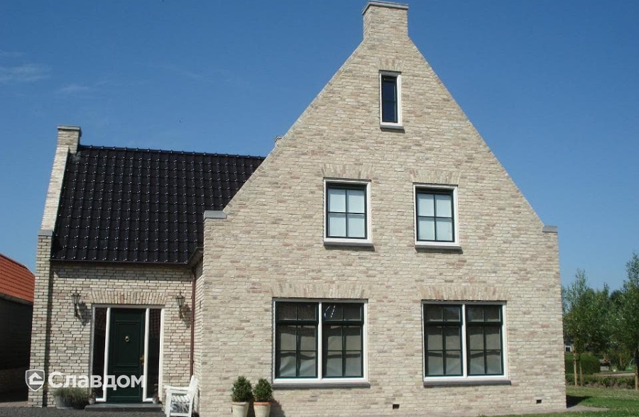 Коттедж с облицовкой кирпичом Terca Oud Torhout