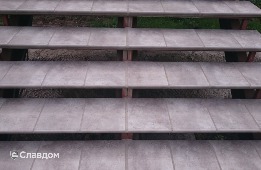 Крыльцо со ступенями Stroeher Aera T 705 beton