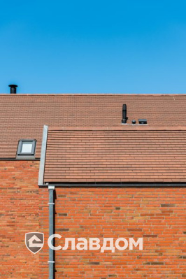 Частный дом с облицовкой кирпичом Terca Linneaus Robinia