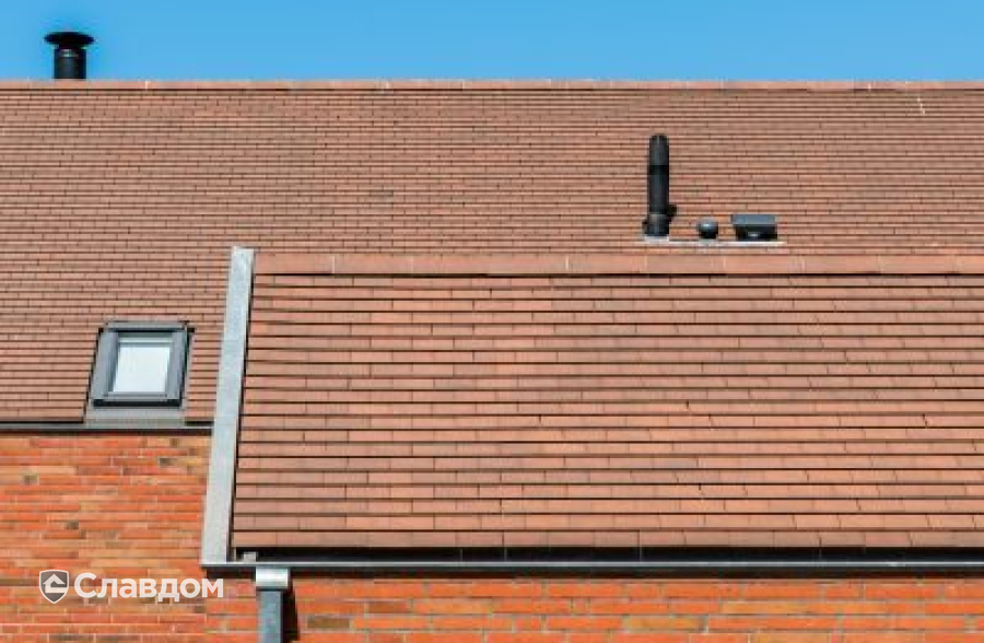 Частный дом с облицовкой кирпичом Terca Linneaus Robinia