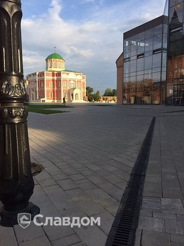 Поверхностный водоотвод Standartpark на территории Тульского кремля