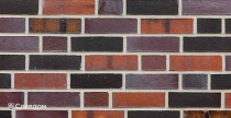 Жилой квартал с облицовкой кирпичом MUHR 29S Schwarzblau-bunt Spezial