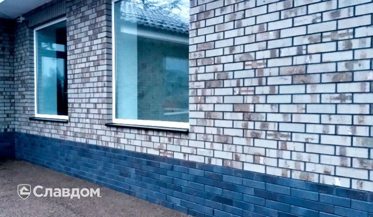 Частный коттедж с применением кирпича Terca Chicago