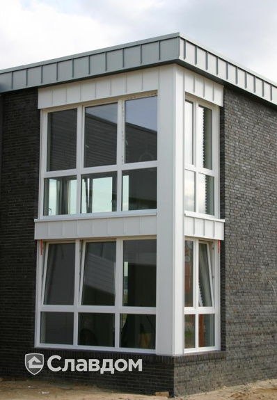 Частный дом с облицовкой кирпичом Terca Steglitz