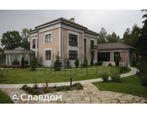 Частный коттедж из кирпича Terca Tunturi риф