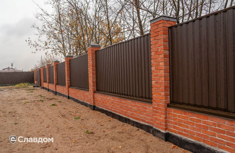 Коттедж с облицовкой кирпичом Донские зори Степной