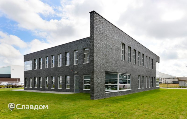 Бизнес-центр Elsteraam с облицовкой кирпичом Terca Ebonywood