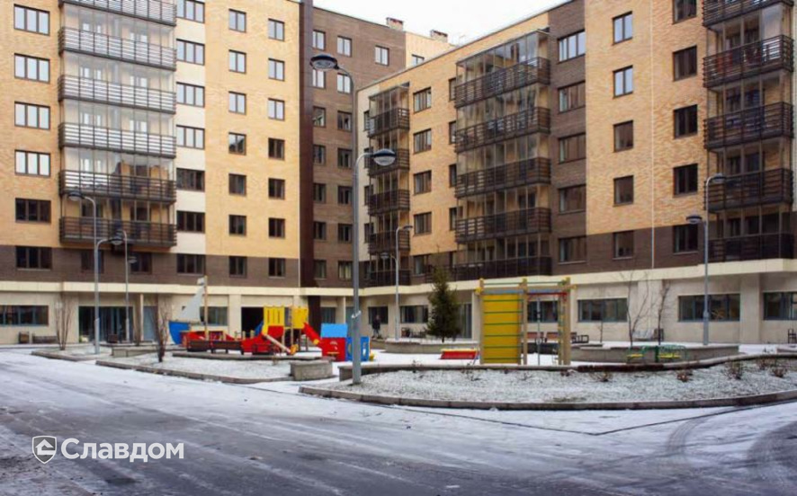 Жилой комплекс "Малые кварталы", построенный из поризованных блоков Porotherm 51, Porotherm 38, Porotherm 25, Porotherm 8