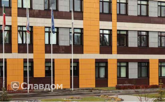 IT Лицей КФУ, построенный из поризованных блоков Porotherm 25