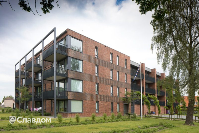 Жилой дом с облицовкой кирпичом Terca Preston Gesinterd