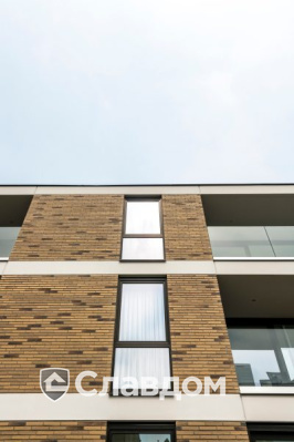 Жилой дом в Генте с облицовкой кирпичом Terca Linnaeus Salix