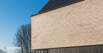 Частный дом с облицовкой кирпичом Terca Elignia Arctica в Локерене