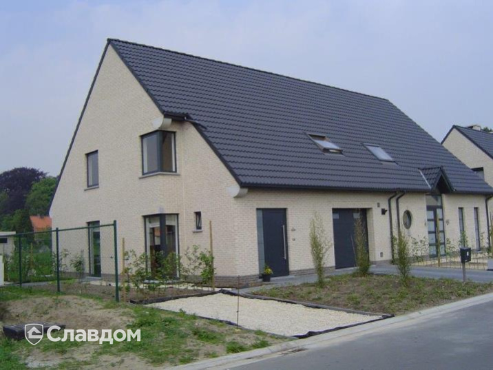 Одноэтажный таунхаус с облицовкой кирпичом Terca OAKINGTON BUFF