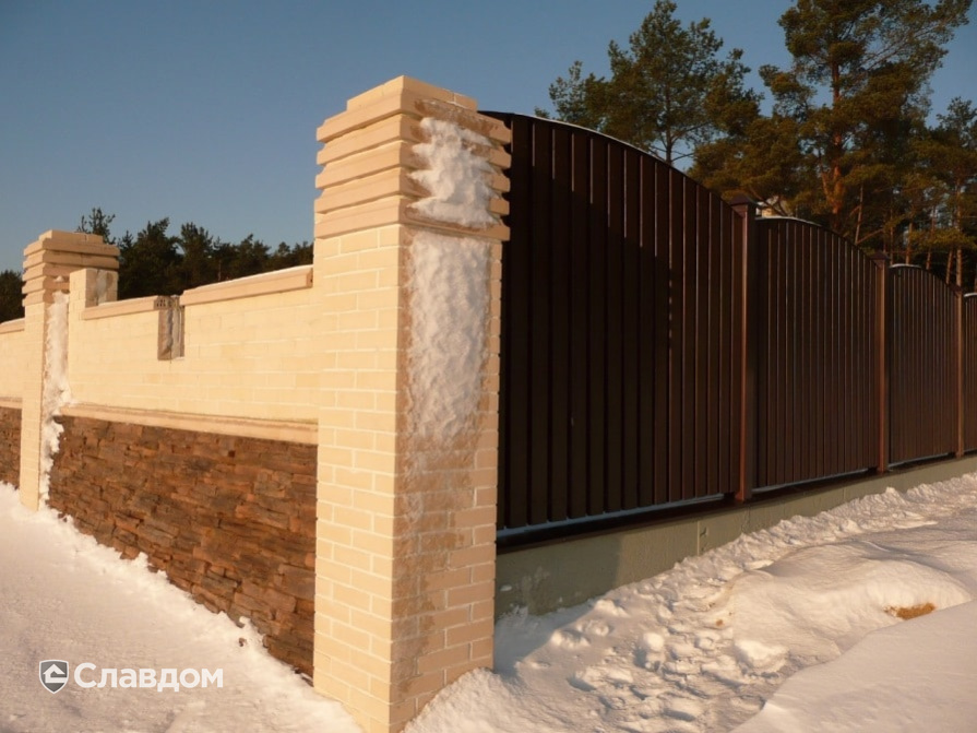 Частный коттедж с облицовкой кирпичом Terca Kuura и Terca Hilla