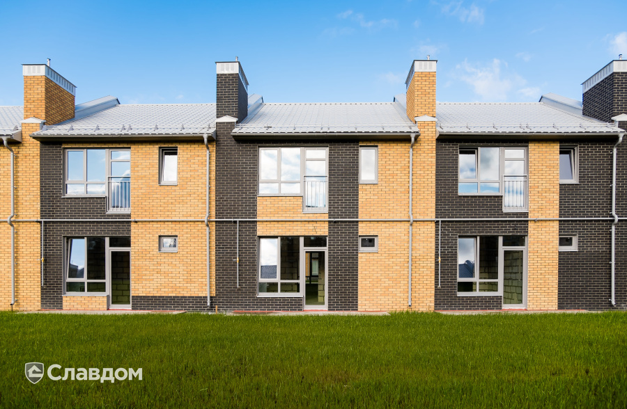 ЖК "Новые кварталы Петергофа" с облицовкой плиткой Roben Manus tonga и Faro shwarz