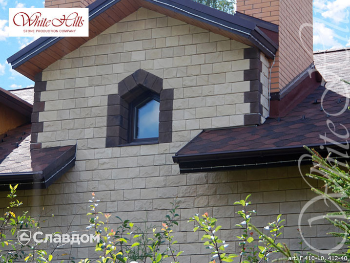 Частный дом с применением НФС Ronson и фасадного изделия Шинон F412-40