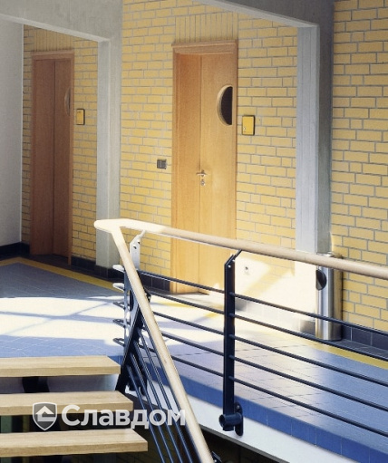 Интерьер с облицовкой кирпичом Terca Markish