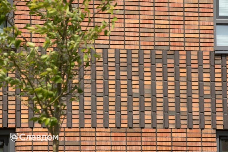 Жилой дом с облицовкой кирпичом Terca Preston Gesinterd