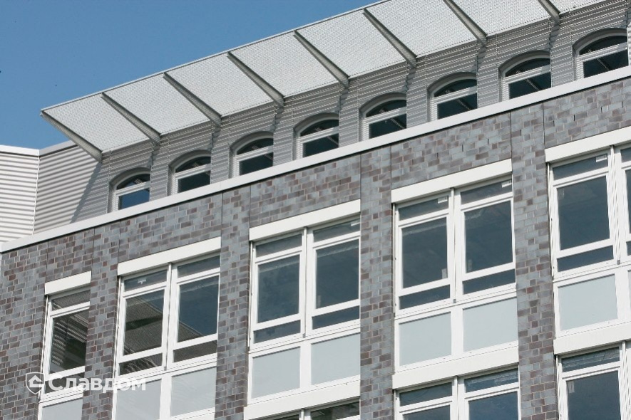 Жилой комплекс с облицовкой кирпичом Terca