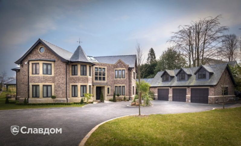 Частный дом в Манчестере с облицовкой кирпичом Terca Kempley Antique