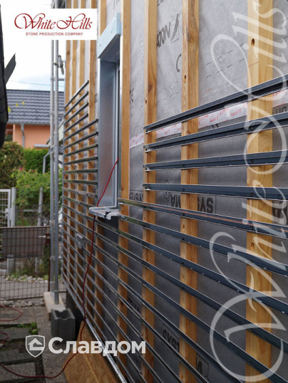 Жилой дом с применением НФС Ronson